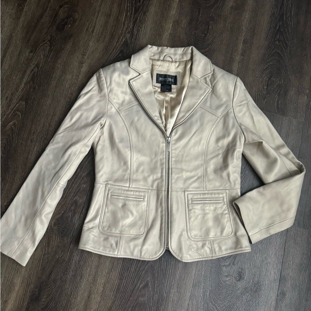 Brandon Thomas 100%genuine leather jacket.